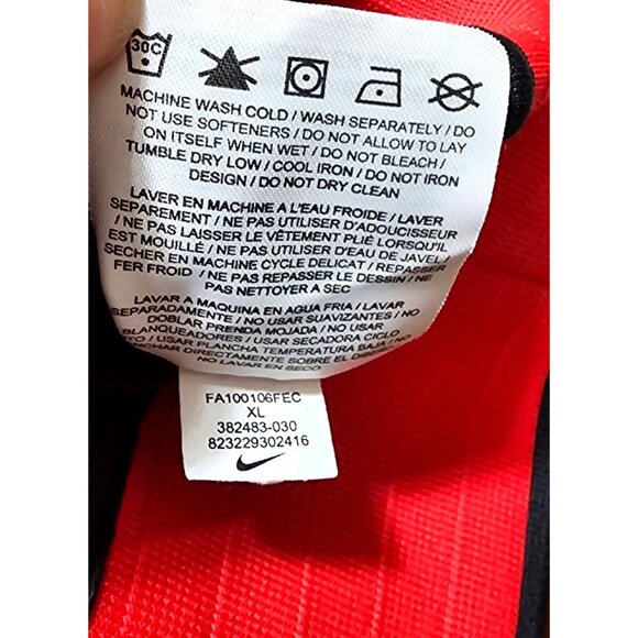 Nike Manchester United Track Jacket XL Gray/Red - Picture 6 of 8